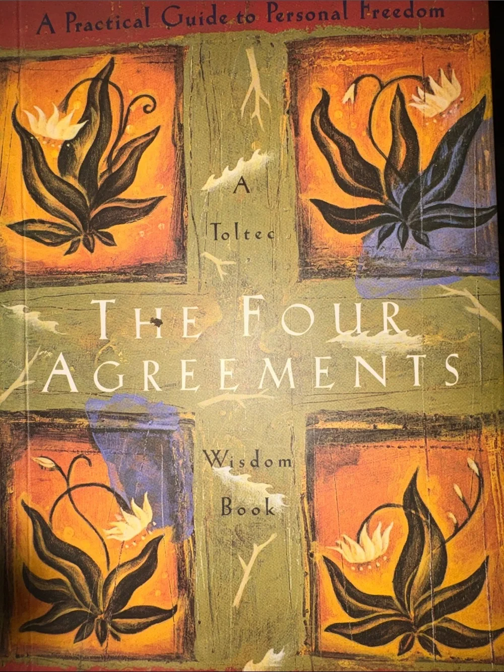The Four Agreements Book - Don Miguel Ruiz - HARD BOUND/SOFT COVER  2 BOOKS 10